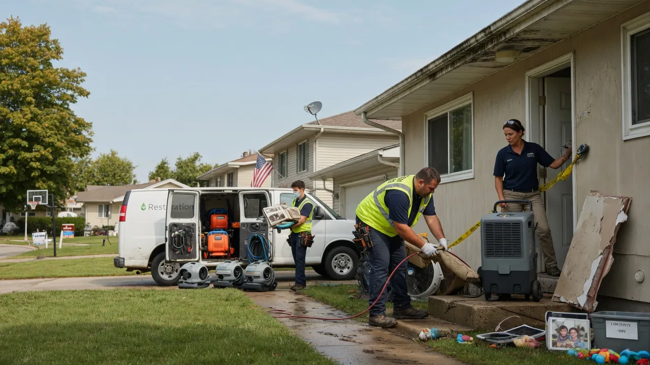 Water Damage Restoration in Barbeau, MI near me